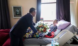 Özgür Özel, şair Ahmet Telli'yi ziyaret etti