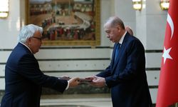Rusya'nın Ankara Büyükelçisi Verşinin, Cumhurbaşkanı Erdoğan'a güven mektubunu sundu