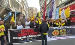 Samsun'da Eğitim -Sen'den 'eğitimde şiddete son' çağrısı: 'Yaşanan saldırılar münferit değil sistematik'