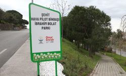 Şehit pilot İbrahim Bolat'ın adı Çiğli'de parka verildi