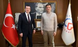 Silivri Belediye Başkanı Balcıoğlu, Çerkezköy Belediye Başkanı Akay'ı ziyaret etti