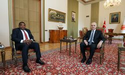 TBMM Başkanı Kurtulmuş, PAB Genel Sekreteri Chungong'u Meclis'te kabul etti