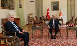 TBMM Başkanı Numan Kurtulmuş, Kamu Başdenetçisi Mehmet Akarca ile Kamu Denetçisi Fatma Benli Yalçın'ı kabul etti