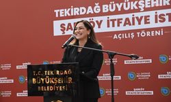 Tekirdağ Büyükşehir Belediyesi, Şarköy İtfaiye İstasyonu'nu hizmete açtı