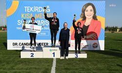 'Tekirdağ Kısa Mesafe Sürat Yarışları' tamamlandı... En hızlı minik sporcular belirlendi