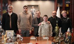 Tepebaşı Belediye Başkanı Ataç, özel sporcular Göktan Işın ve Bedri Doğan ile bir araya geldi