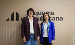 Tülay Hatimoğulları, Katalonya Cumhuriyetçi Sol Parti Başkan Yardımcısı Riba ile görüştü