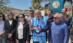 Türk Eğitim-Sen'den Muğla'da öğretmene yönelik 'tehdit' iddiasına okul önünde tepki: Hiçbir eğitim çalışanı sahipsiz değildir