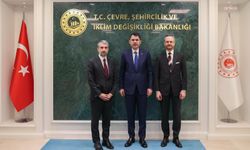 TÜSİAD Yönetim Kurulu Başkanı, Murat Kurum'u ziyaret etti