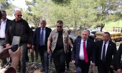 Ümit Özdağ Akbelen'de: 'Bu mücadele sadece Akbelen mücadelesi değil, bu mücadele Türk vatanını savunma mücadelesidir'