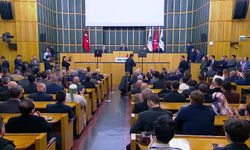 Yeni Yol Grup Toplantısı... Mahmut Arıkan'dan Cumhurbaşkanı Erdoğan'a: 'Bu coğrafya için en büyük tehdit CHP değil, ABD'dir'