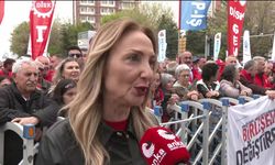 1 Mayıs Emek ve Dayanışma Günü... Aylin Nazlıaka: 'İnanıyorum ki yine ilk seçimlerden sonra bu kara düzen değişecek'