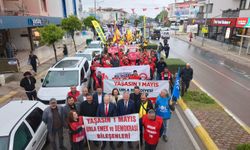 1 Mayıs Emek ve Dayanışma Günü Urla'da kutlandı