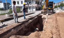 Adıyaman Belediye Başkanı Tutdere, Cumhuriyet Mahallesi'nde altyapı çalışmalarını inceledi