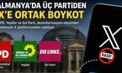 Almanya'da üç partiden X'e ortak boykot