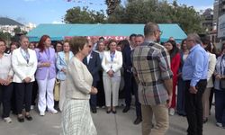 Asu Kaya'dan Kuşadası'nda Ömer Günel'e destek açıklaması: Aslanlar gibi Silivri zindanından çıkacak