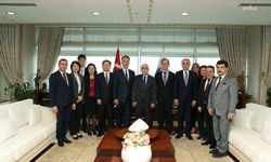 AYM Başkanı Özkaya, Çin Yüksek Halk Mahkemesi heyetini kabul etti