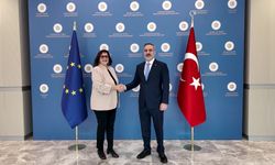 Bakan Fidan, AB Akdeniz Komiseri Suica ile bir araya geldi