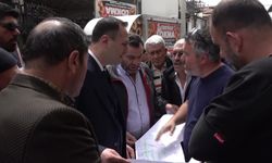 Bornova Belediye Başkanı Eşki, Yeşilçam Mahallesi'nde incelemelerde bulundu