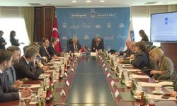 Brüksel Başkent Bölgesi Hükümeti Başbakanı Dilliès, ABB Başkanı Mansur Yavaş'ı ziyaret etti