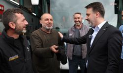 Bursa Büyükşehir Belediyesi Başkan Vekili Biba'dan 1 Mayıs'ta görev başındaki emekçilere ziyaret