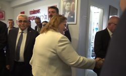CHP 81 ilde sahada... Genel Başkan Yardımcıları Bağcıoğlu, Gökçen ve Tamaylıgil Edirne'de partililerle görüştü