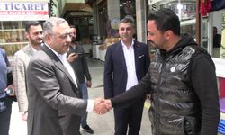 CHP 81 ilde sahaya indi: Diyarbakır'da esnafı ziyaret eden Tanrıkulu: Çarşının enflasyonu yüzde 70'in de üzerinde