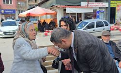 CHP'liler saha çalışmaları kapsamında Kırıkkale'de esnaf ziyareti yaptı