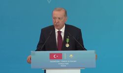 Cumhurbaşkanı Erdoğan: 'Kazakistan ile 15 milyar dolarlık ticaret hedefine ilerliyoruz'