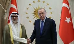 Cumhurbaşkanı Erdoğan, Kuveyt Dışişleri Bakanı Cerrah el-Ahmed es-Sabah ile bir araya geldi