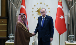 Cumhurbaşkanı Erdoğan, Suudi Arabistan Dışişleri Bakanı Ferhan'ı kabul etti