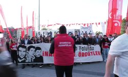 Deniz Gezmiş, Yusuf Aslan ve Hüseyin İnan, Taksim'den Dolmabahçe'ye yürüyüşle anıldı