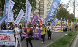 Diyarbakır'da 1 Mayıs kutlamaları... DBP Eş Genel Başkanı Uçar: Devletin 'Terörsüz Türkiye' söylemi sadece Kürt Mahallesi'nde bırakıyor bu süreci'