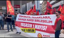 Elazığ'da, 1 Mayıs Emek ve Dayanışma Günü kutlandı: Demokrasinin, adaletin olmadığı bir yerde emekçilerin hakları yok sayılır