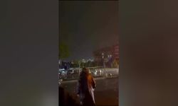 Elazığ'da minareye yıldırım düştü