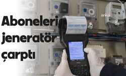 Elektrik abonelerine jeneratör kullanımı nedeniyle on binlerce liralık kaçak cezası kesildi
