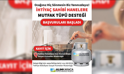 Fethiye Belediyesi'nden ihtiyaç sahibi ailelere mutfak tüpü desteği