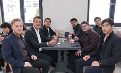 Giresun Belediye Başkanı Köse, üniversite öğrencileri ile bir araya geldi
