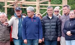 Göcek'teki Osmanağa Koyu'nda yeniden başlayan inşaat çalışmaları protesto edildi: Yargı süreci devam ediyor fakat inşaat durmuyor