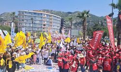Hatay'da 1 Mayıs: Savaşa, ranta, sömürü düzenine karşı alanlardayız