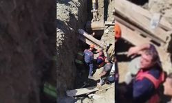 Hatay'da TOKİ şantiyesinde göçük altında kalan işçi hastaneye kaldırıldı
