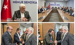 HÜDA PAR Genel Başkanı Yapıcıoğlu, Sumud Filosu'nda alıkonulan Memur-Sen yöneticilerini ziyaret etti