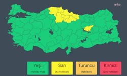 İçişleri Bakanlığı'ndan Orta Karadeniz ve Tunceli için kuvvetli yağış uyarısı