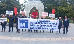 Mali müşavirler 1 Mayıs'ta Onur Anıtı önünde... 'Mesleğimiz yapılamaz hale geldi'