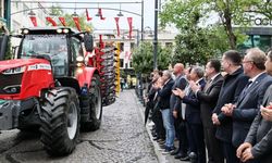 Silivri'de Dünya Çiftçiler Günü'ne özel traktör korteji