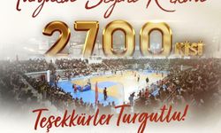 Turgutlu Belediyespor'dan seyirci rekoru: Play-off finalini 2 bin 700 kişi izledi