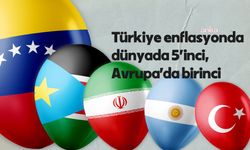 Türkiye enflasyonda Avrupa'da birinci, dünyada beşinci