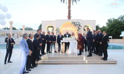 ABB Genel Sekreter Yardımcısı Tüzün'ün oğlunun düğününde CHP'li başkanlar buluştu