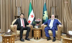 Abdullah Eren, Suriye Evkaf Bakanı Şükri ile görüştü