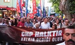 Adalar operasyonuna yürüyüşle tepki... Özgür Çelik: Tarihin akışını değiştirecek irade var